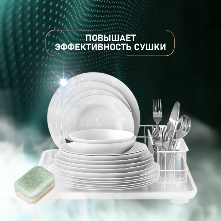 Фото Title Таблетки для посудомоечной машины Weissgauff All-in-One De Luxe - 8 Фото Alt Таблетки для посудомоечной машины Weissgauff All-in-One De Luxe - 8