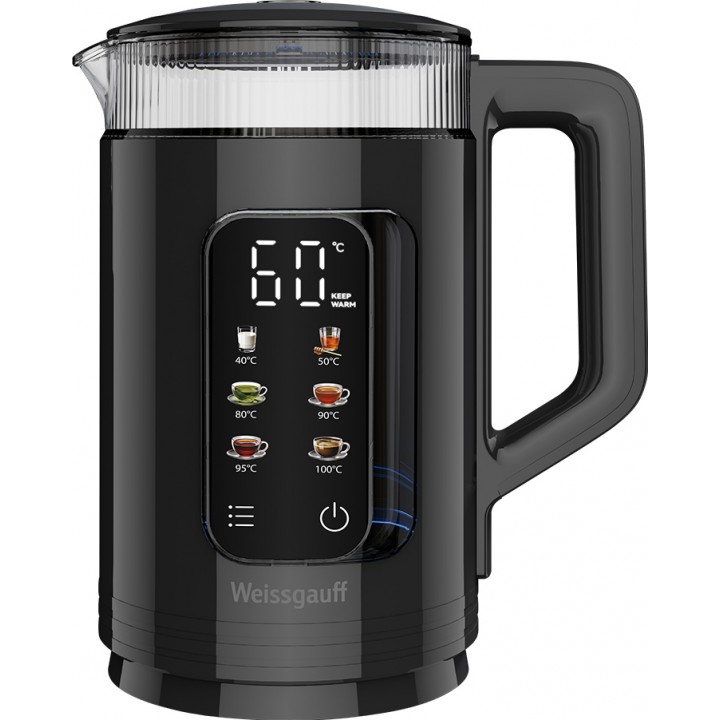 Фото Alt Чайник электрический Weissgauff  WK 1520 Db Touch BodyCool - 19