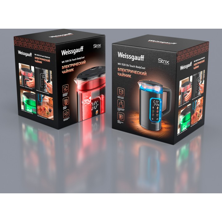 Фото Alt Чайник электрический Weissgauff  WK 1520 Db Touch BodyCool - 26