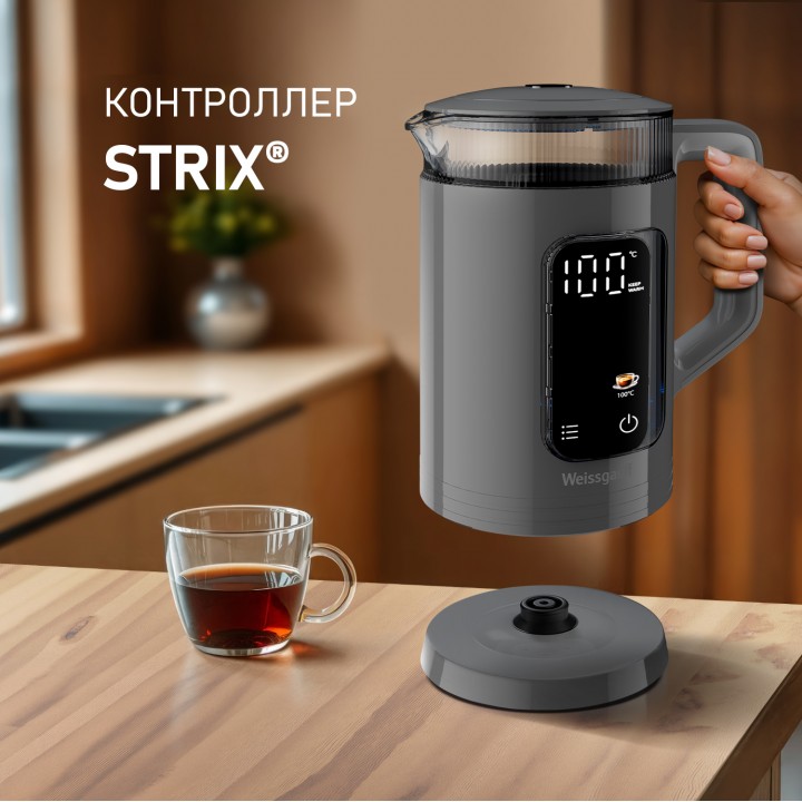 Фото Alt Чайник электрический Weissgauff  WK 1520 Dt Touch BodyCool - 5