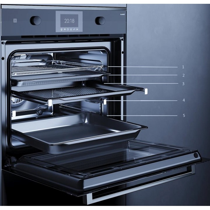 Фото Alt Духовой шкаф Kuppersbusch BP 6850.0 S2 Black Chrome - 1