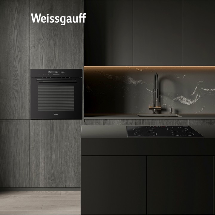 Фото Alt Духовой шкаф с СВЧ Weissgauff  EOM 991 SB Black Edition - 6