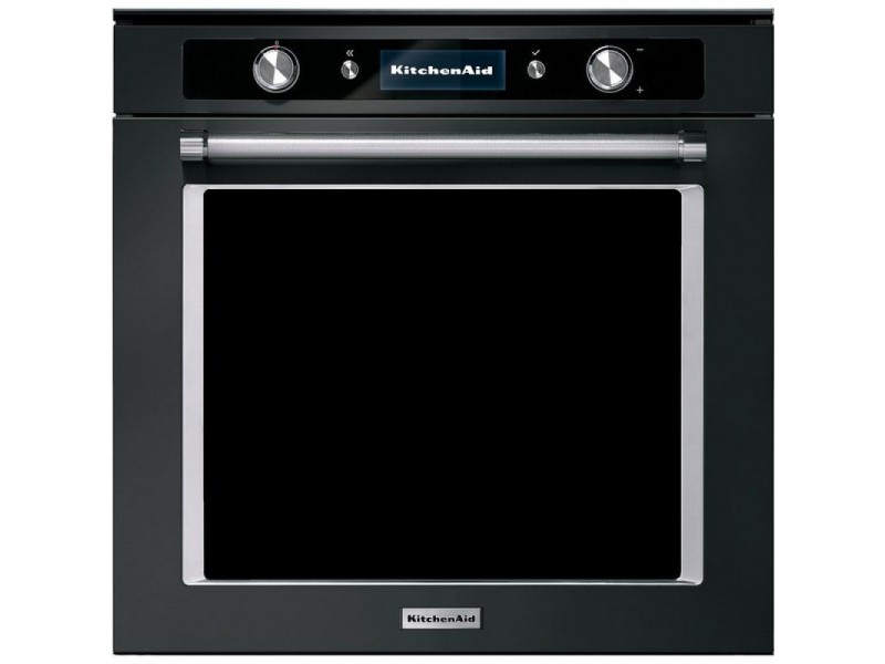 Фото Title Духовой шкаф встраиваемый KitchenAid BlackSteel KOTSPB60600 Фото Alt Духовой шкаф встраиваемый KitchenAid BlackSteel KOTSPB60600