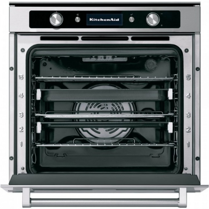 Фото Title Духовой шкаф встраиваемый KitchenAid BlackSteel KOTSPB60600 - 2 Фото Alt Духовой шкаф встраиваемый KitchenAid BlackSteel KOTSPB60600 - 2