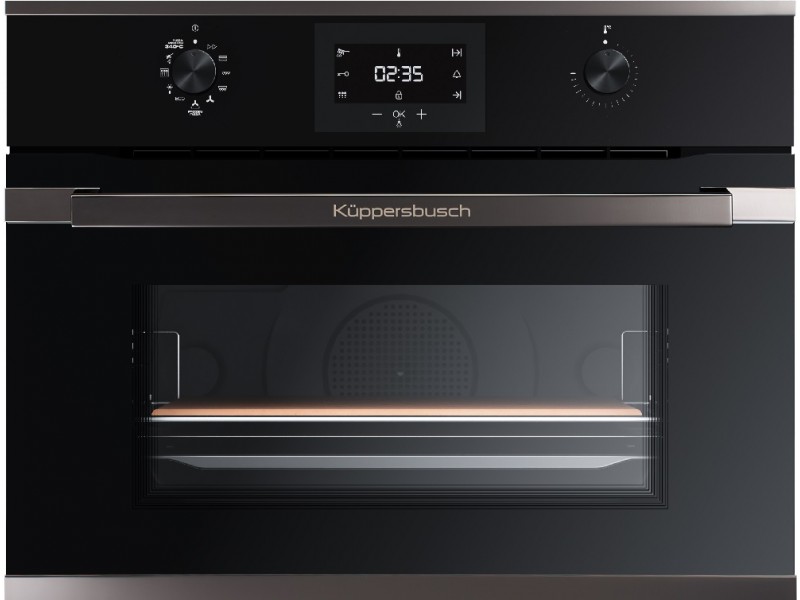 Фото Alt Компактный духовой шкаф Kuppersbusch CBP 6332.0 S2 Black Chrome