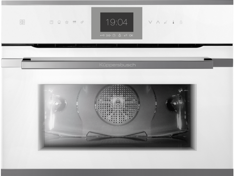 Фото Alt Компактный духовой шкаф Kuppersbusch CBP 6550.0 W3 Silver Chrome