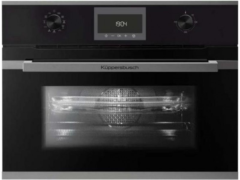 Фото Alt Компактный духовой шкаф с микроволнами Kuppersbusch CBM 6330.0 S9 Shade of Grey