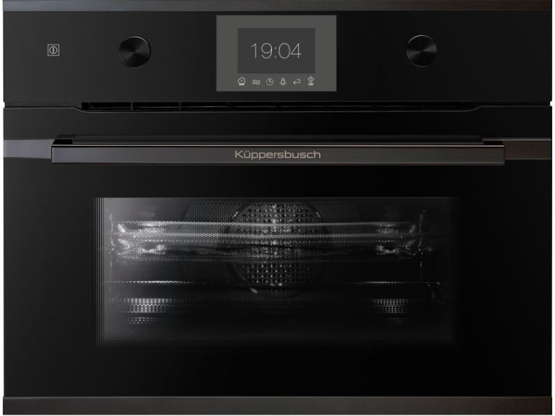 Фото Title Компактный духовой шкаф с микроволнами Kuppersbusch CBM 6350.0 S2 Black Chrome Фото Alt Компактный духовой шкаф с микроволнами Kuppersbusch CBM 6350.0 S2 Black Chrome