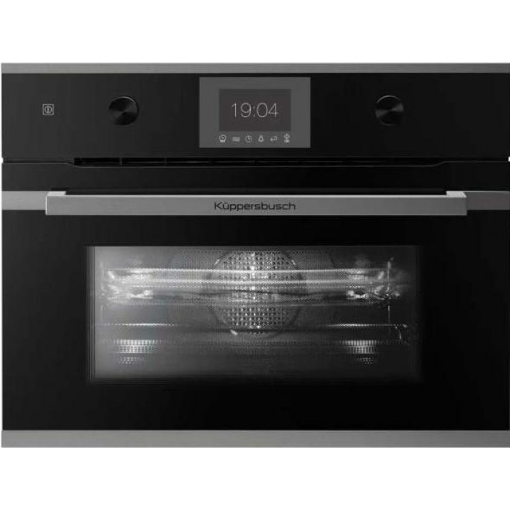 Компактный духовой шкаф с микроволнами Kuppersbusch CBM 6350.0 S9 Shade of Grey