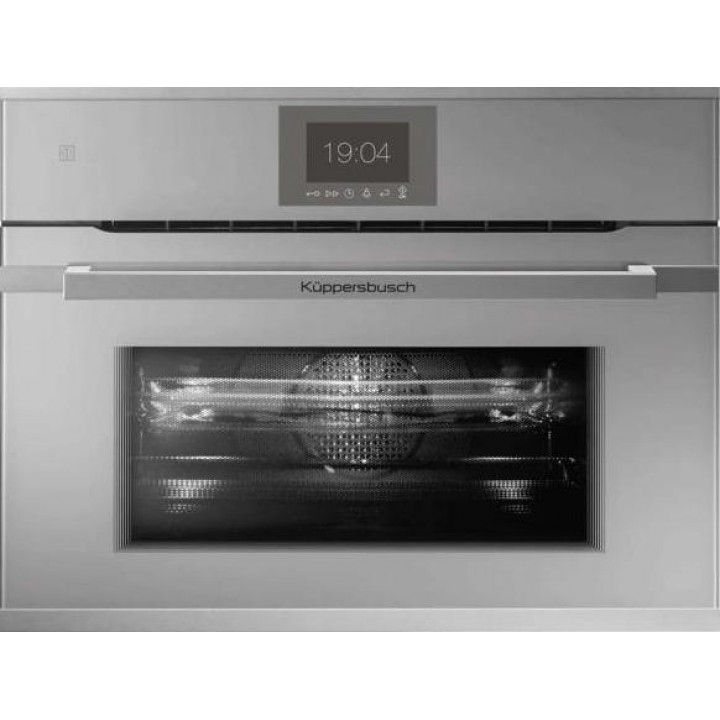 Компактный духовой шкаф с микроволнами Kuppersbusch CBM 6550.0 G1 Stainless Steel
