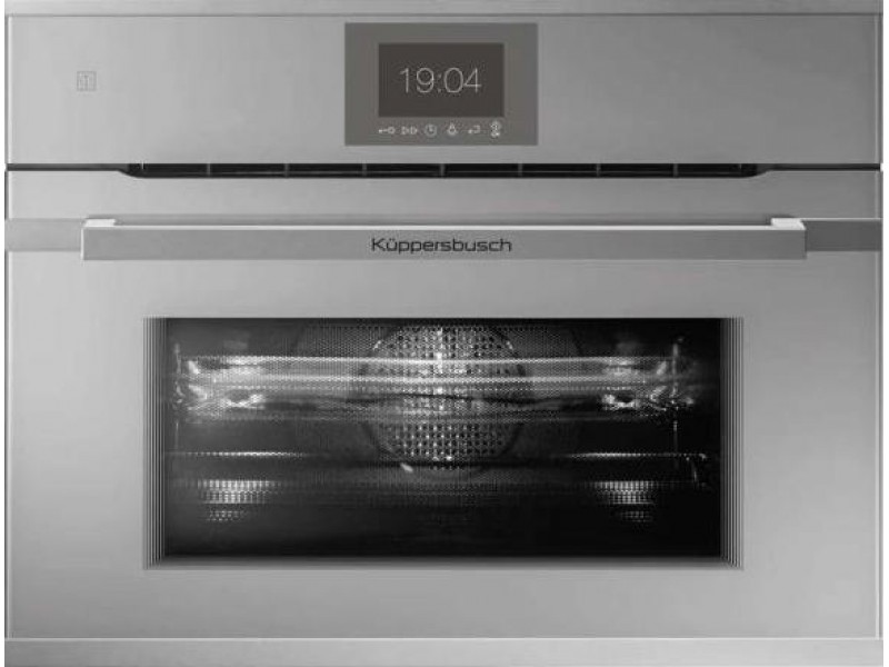 Фото Title Компактный духовой шкаф с микроволнами Kuppersbusch CBM 6550.0 G1 Stainless Steel Фото Alt Компактный духовой шкаф с микроволнами Kuppersbusch CBM 6550.0 G1 Stainless Steel