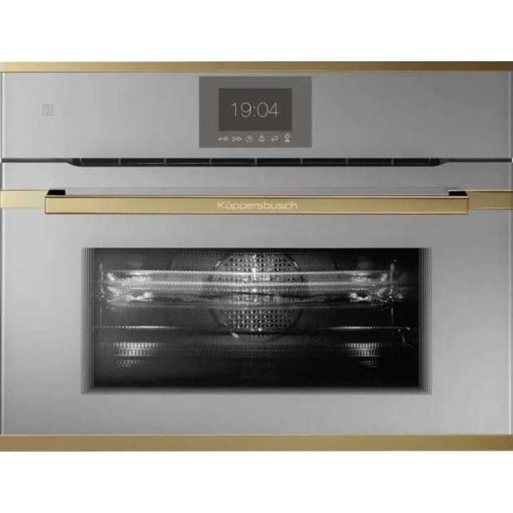 Компактный духовой шкаф с микроволнами Kuppersbusch CBM 6550.0 G4 Gold
