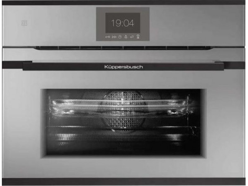 Фото Alt Компактный духовой шкаф с микроволнами Kuppersbusch CBM 6550.0 G5 Black Velvet