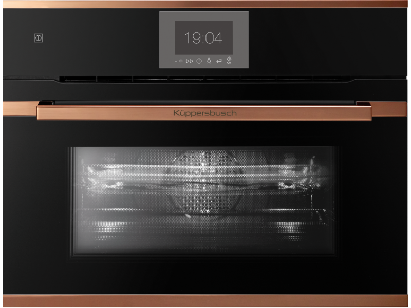 Фото Title Компактный духовой шкаф с микроволнами Kuppersbusch CBM 6550.0 S7 Copper Фото Alt Компактный духовой шкаф с микроволнами Kuppersbusch CBM 6550.0 S7 Copper