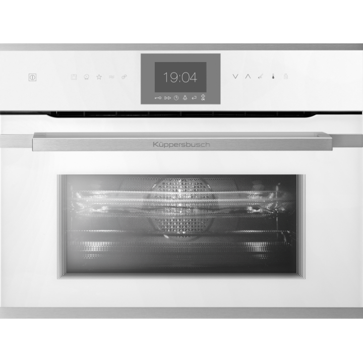 Компактный духовой шкаф с микроволнами Kuppersbusch CBM 6550.0 W1 Stainless Steel