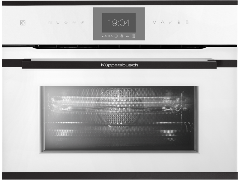 Фото Title Компактный духовой шкаф с микроволнами Kuppersbusch CBM 6550.0 W5 Black Velvet Фото Alt Компактный духовой шкаф с микроволнами Kuppersbusch CBM 6550.0 W5 Black Velvet