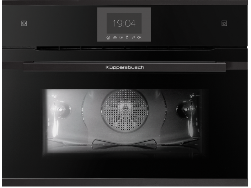 Фото Alt Компактный духовой шкаф с паром Kuppersbusch CBD 6550.0 S5 Black Velvet