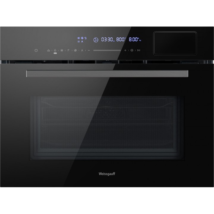 Фото Alt Встраиваемый компактный духовой шкаф с СВЧ и паром Weissgauff  OEMS 459 PDB - 16