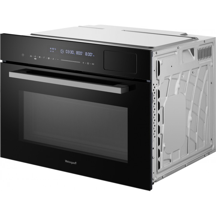 Фото Alt Встраиваемый компактный духовой шкаф с СВЧ и паром Weissgauff  OEMS 459 PDB - 20