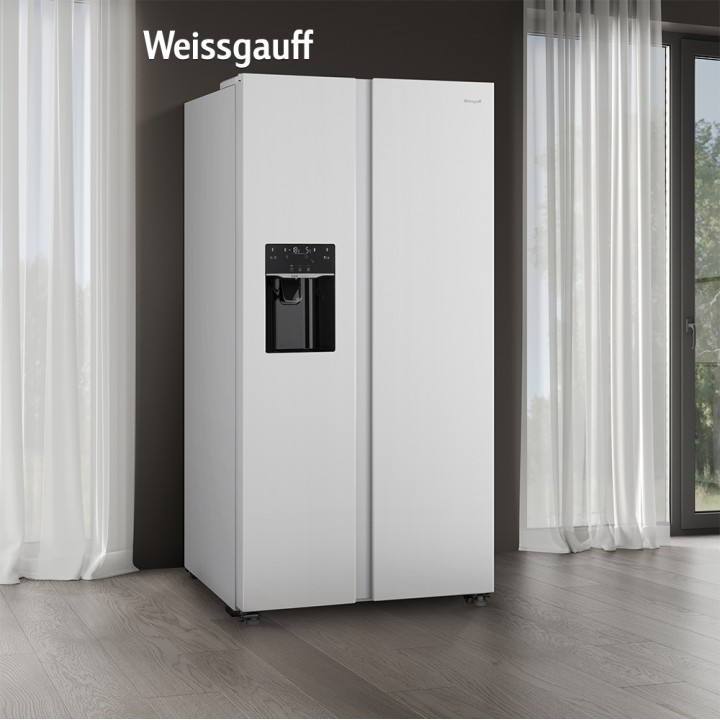 Фото Title Отдельностоящий холодильник с инвертором и генератором льда Weissgauff WSBS 692 NFW Inverter Ice Maker - 8 Фото Alt Отдельностоящий холодильник с инвертором и генератором льда Weissgauff WSBS 692 NFW Inverter Ice Maker - 8