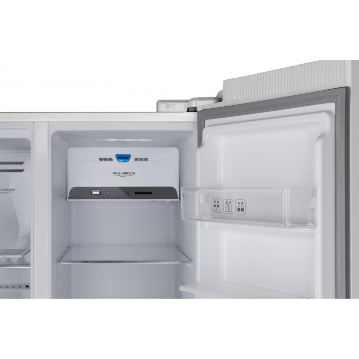 Фото Alt Отдельностоящий холодильник с инвертором и подачей воды Weissgauff  WSBS 600 W NoFrost Inverter Water Dispenser - 14