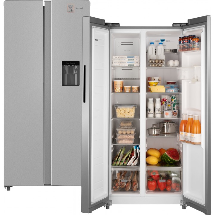 Фото Alt Отдельностоящий холодильник с инвертором и подачей воды Weissgauff  WSBS 600 X NoFrost Inverter Water Dispenser - 8