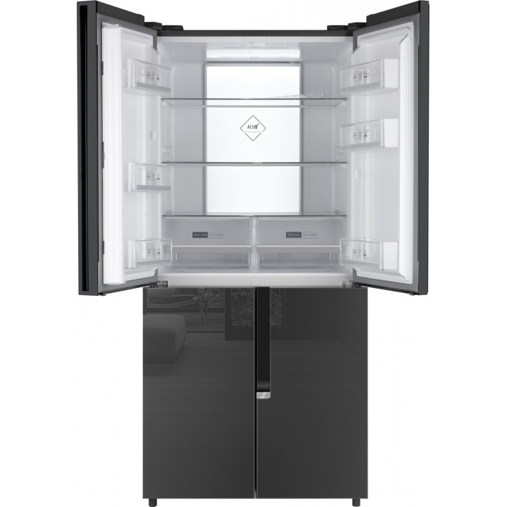 Фото Title Отдельностоящий холодильник с инвертором Weissgauff WCD 450 Inox Glass NoFrost Inverter - 16 Фото Alt Отдельностоящий холодильник с инвертором Weissgauff WCD 450 Inox Glass NoFrost Inverter - 16
