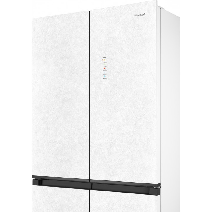 Фото Title Отдельностоящий холодильник с инвертором Weissgauff WCD 450 White Rock Glass NoFrost Inverter - 21 Фото Alt Отдельностоящий холодильник с инвертором Weissgauff WCD 450 White Rock Glass NoFrost Inverter - 21