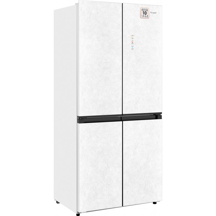 Фото Title Отдельностоящий холодильник с инвертором Weissgauff WCD 450 White Rock Glass NoFrost Inverter - 22 Фото Alt Отдельностоящий холодильник с инвертором Weissgauff WCD 450 White Rock Glass NoFrost Inverter - 22