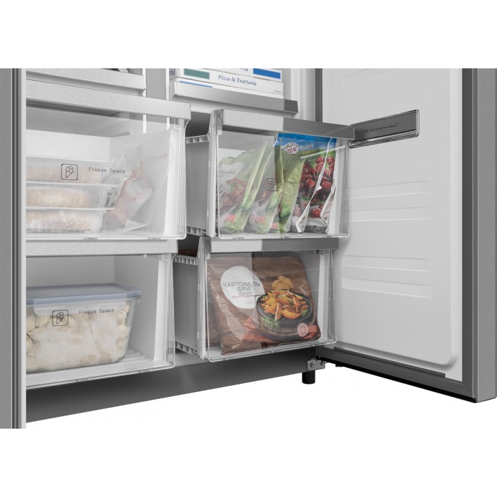 Фото Title Отдельностоящий холодильник с инвертором Weissgauff WCD 450 XNF Built-in - 23 Фото Alt Отдельностоящий холодильник с инвертором Weissgauff WCD 450 XNF Built-in - 23