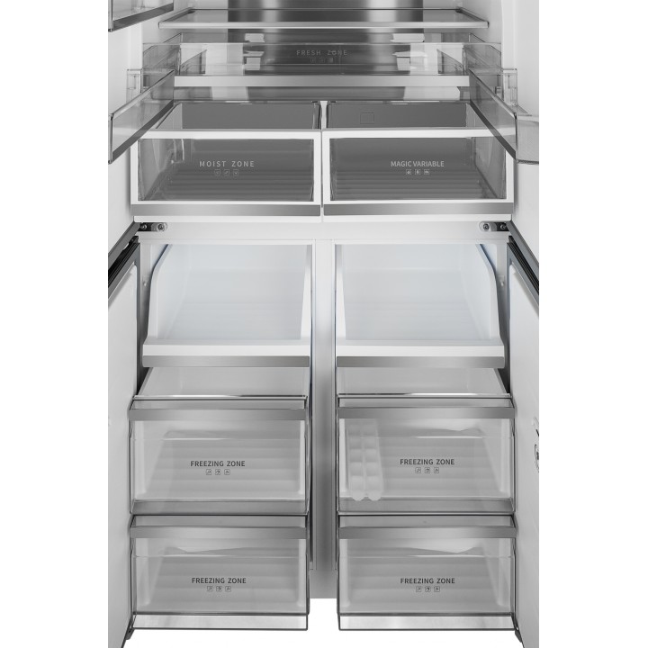 Фото Title Отдельностоящий холодильник с инвертором Weissgauff WCD 510 Built-in Inverter NoFrost Black Glass - 22 Фото Alt Отдельностоящий холодильник с инвертором Weissgauff WCD 510 Built-in Inverter NoFrost Black Glass - 22