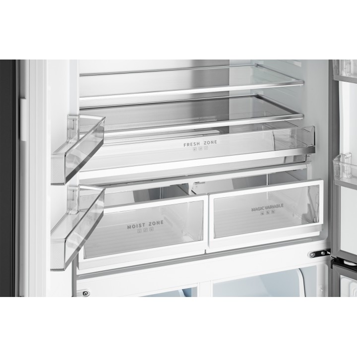 Фото Title Отдельностоящий холодильник с инвертором Weissgauff WCD 510 Built-in Inverter NoFrost Black Glass - 23 Фото Alt Отдельностоящий холодильник с инвертором Weissgauff WCD 510 Built-in Inverter NoFrost Black Glass - 23