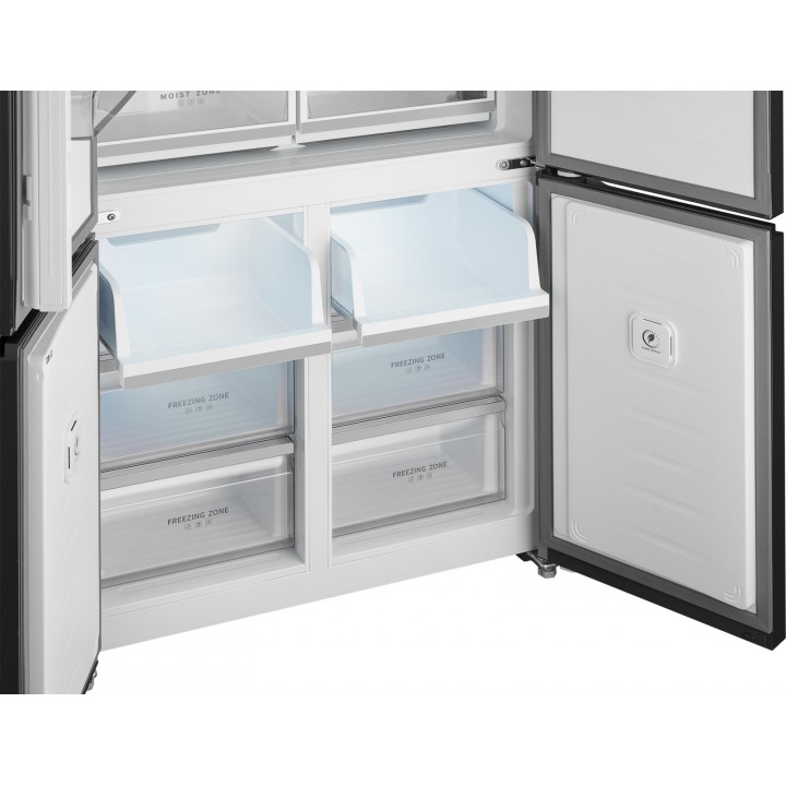 Фото Title Отдельностоящий холодильник с инвертором Weissgauff WCD 510 Built-in Inverter NoFrost Dark Inox - 18 Фото Alt Отдельностоящий холодильник с инвертором Weissgauff WCD 510 Built-in Inverter NoFrost Dark Inox - 18
