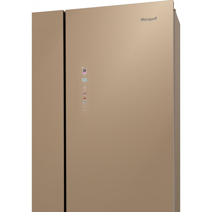 Фото Title Отдельностоящий холодильник с инвертором Weissgauff WCD 510 Built-in Inverter NoFrost Сhampagne Glass - 20 Фото Alt Отдельностоящий холодильник с инвертором Weissgauff WCD 510 Built-in Inverter NoFrost Сhampagne Glass - 20