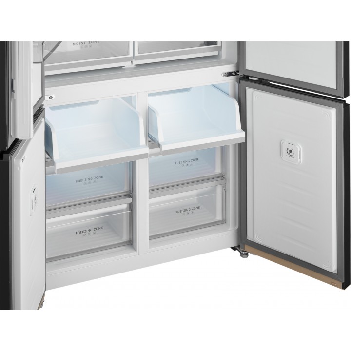 Фото Title Отдельностоящий холодильник с инвертором Weissgauff WCD 510 Built-in Inverter NoFrost Сhampagne Glass - 29 Фото Alt Отдельностоящий холодильник с инвертором Weissgauff WCD 510 Built-in Inverter NoFrost Сhampagne Glass - 29