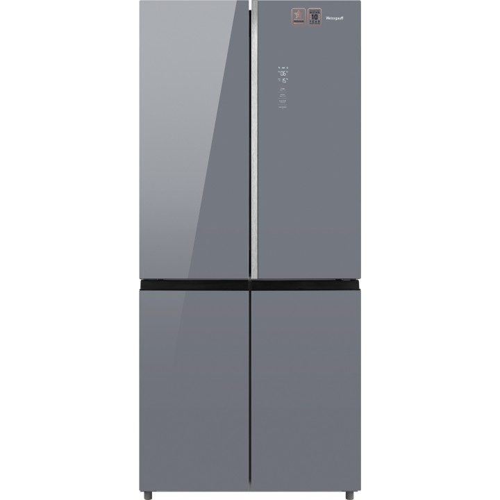 Фото Title Отдельностоящий холодильник с инвертором Weissgauff WCD 590 Nofrost Inverter Premium EcoFresh Dark Grey Glass - 14 Фото Alt Отдельностоящий холодильник с инвертором Weissgauff WCD 590 Nofrost Inverter Premium EcoFresh Dark Grey Glass - 14