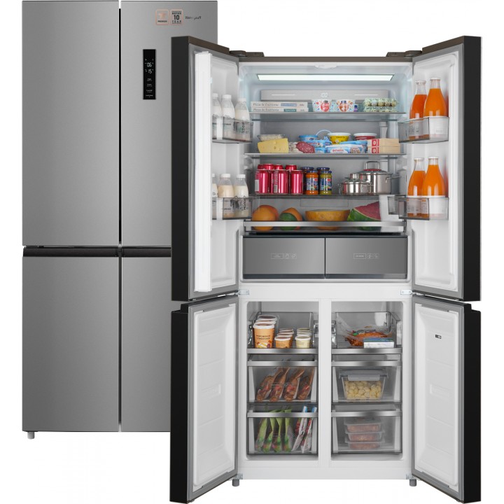 Фото Title Отдельностоящий холодильник с инвертором Weissgauff WCD 590 Nofrost Inverter Premium Ecofresh Inox - 12 Фото Alt Отдельностоящий холодильник с инвертором Weissgauff WCD 590 Nofrost Inverter Premium Ecofresh Inox - 12