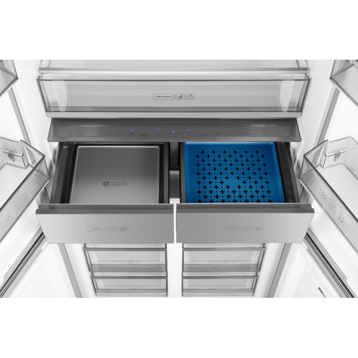 Фото Title Отдельностоящий холодильник с инвертором Weissgauff WCD 590 Nofrost Inverter Premium Ecofresh Inox - 18 Фото Alt Отдельностоящий холодильник с инвертором Weissgauff WCD 590 Nofrost Inverter Premium Ecofresh Inox - 18