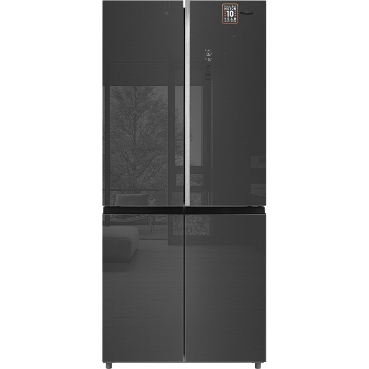 Фото Title Отдельностоящий холодильник с инвертором Weissgauff WCD 590 NoFrost Inverter Premium EcoFresh Inox Glass - 12 Фото Alt Отдельностоящий холодильник с инвертором Weissgauff WCD 590 NoFrost Inverter Premium EcoFresh Inox Glass - 12