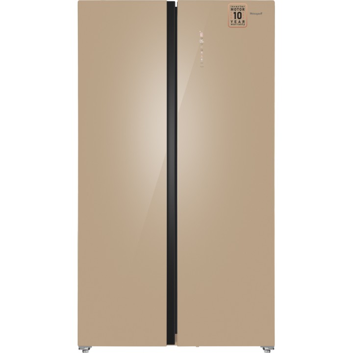 Фото Title Отдельностоящий холодильник с инвертором Weissgauff WSBS 1036 Inverter NoFrost Premium Сhampagne Glass - 15 Фото Alt Отдельностоящий холодильник с инвертором Weissgauff WSBS 1036 Inverter NoFrost Premium Сhampagne Glass - 15