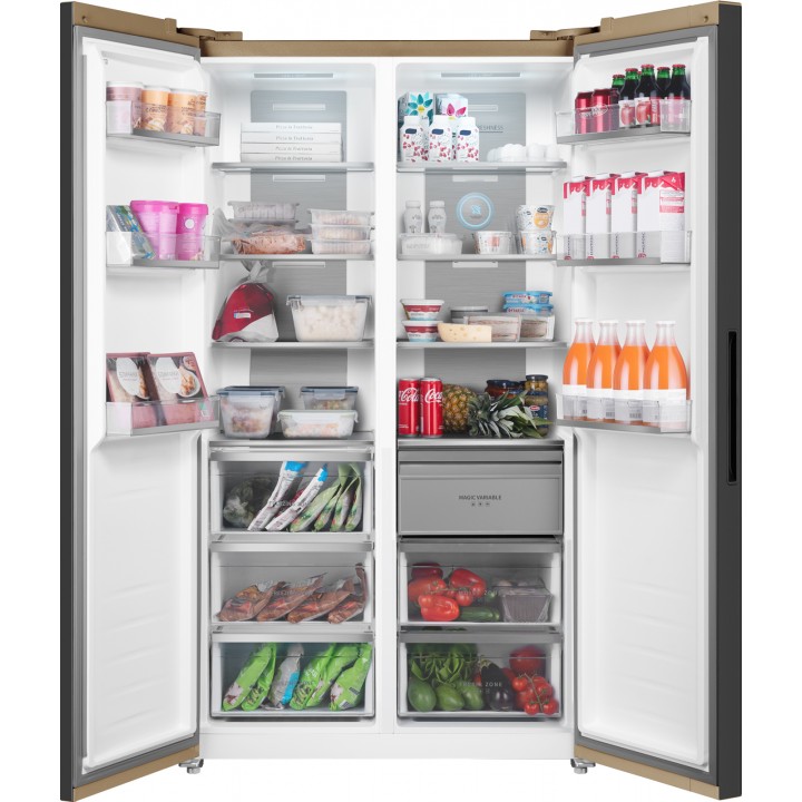 Фото Title Отдельностоящий холодильник с инвертором Weissgauff WSBS 1036 Inverter NoFrost Premium Сhampagne Glass - 17 Фото Alt Отдельностоящий холодильник с инвертором Weissgauff WSBS 1036 Inverter NoFrost Premium Сhampagne Glass - 17