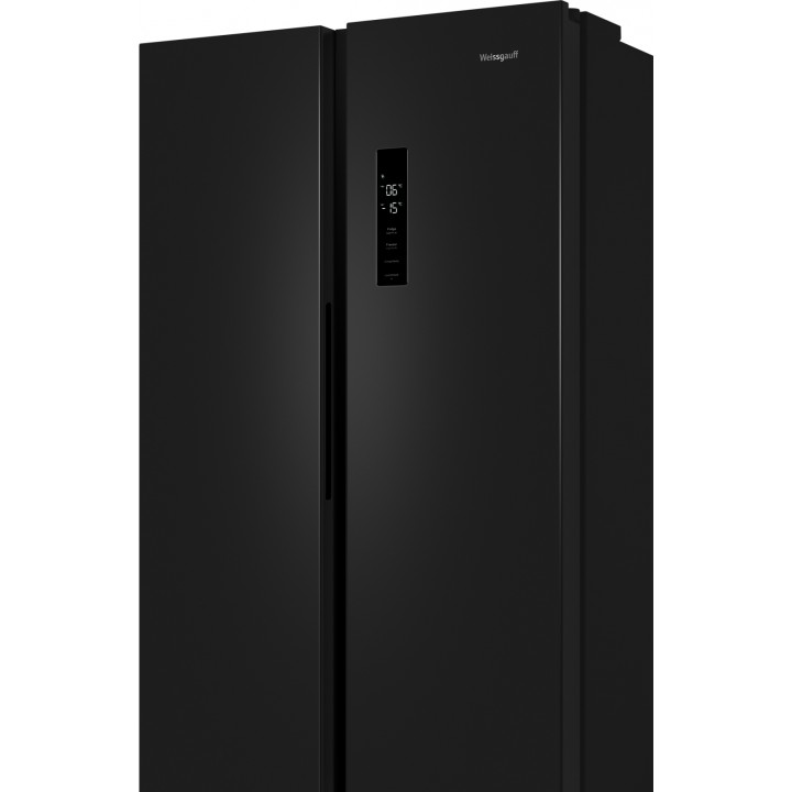 Фото Title Отдельностоящий холодильник с инвертором Weissgauff WSBS 500 Inverter NoFrost Black - 16 Фото Alt Отдельностоящий холодильник с инвертором Weissgauff WSBS 500 Inverter NoFrost Black - 16