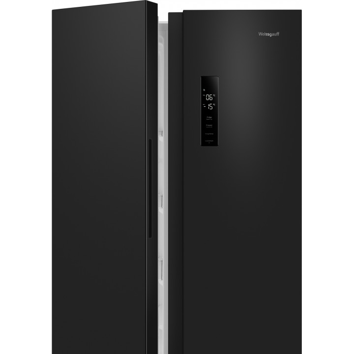 Фото Title Отдельностоящий холодильник с инвертором Weissgauff WSBS 500 Inverter NoFrost Black - 20 Фото Alt Отдельностоящий холодильник с инвертором Weissgauff WSBS 500 Inverter NoFrost Black - 20