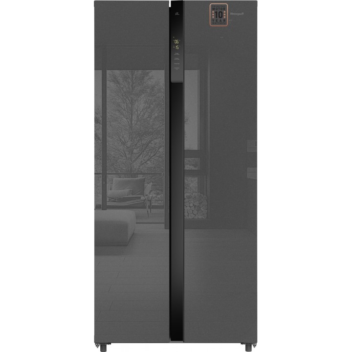 Фото Title Отдельностоящий холодильник с инвертором Weissgauff WSBS 500 Inverter NoFrost Bru Steel Glass - 11 Фото Alt Отдельностоящий холодильник с инвертором Weissgauff WSBS 500 Inverter NoFrost Bru Steel Glass - 11