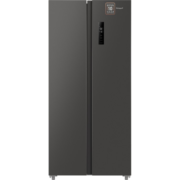 Фото Alt Отдельностоящий холодильник с инвертором Weissgauff  WSBS 500 Inverter NoFrost Dark Grey - 10