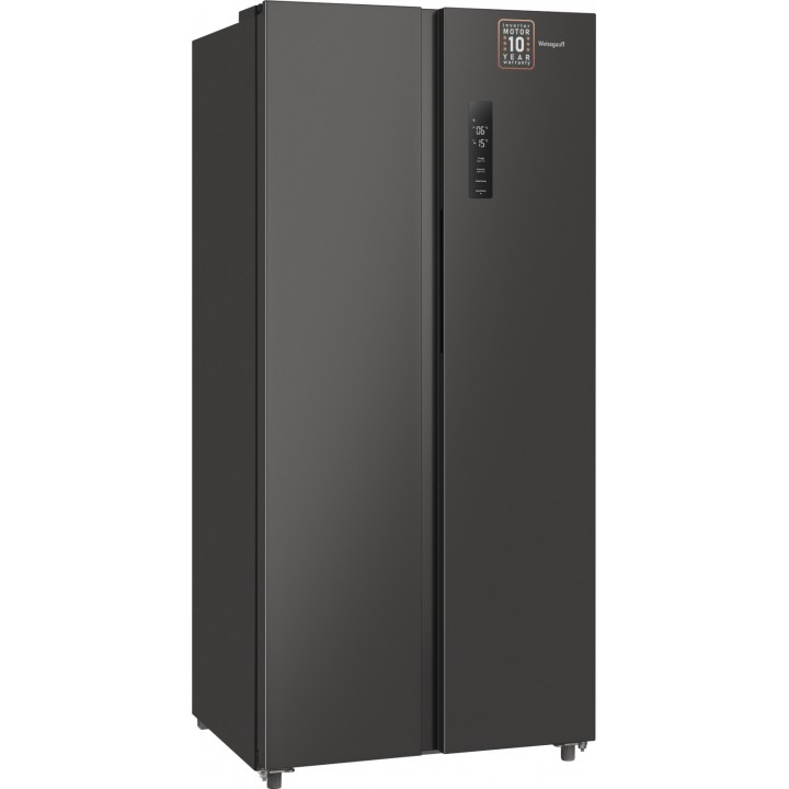 Фото Alt Отдельностоящий холодильник с инвертором Weissgauff  WSBS 500 Inverter NoFrost Dark Grey - 13