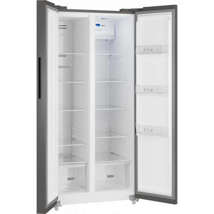 Фото Alt Отдельностоящий холодильник с инвертором Weissgauff  WSBS 500 Inverter NoFrost Dark Grey - 14