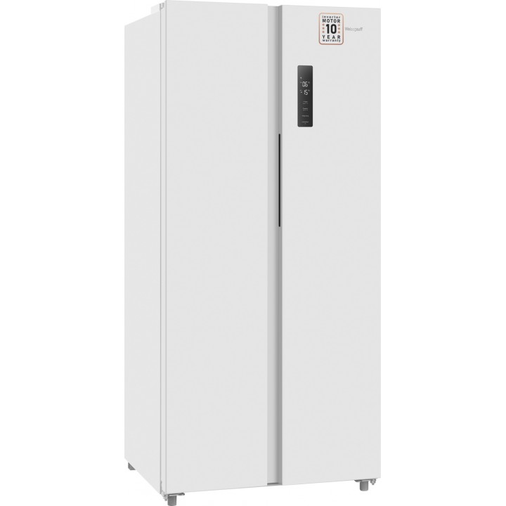 Фото Title Отдельностоящий холодильник с инвертором Weissgauff WSBS 500 Inverter NoFrost White - 13 Фото Alt Отдельностоящий холодильник с инвертором Weissgauff WSBS 500 Inverter NoFrost White - 13