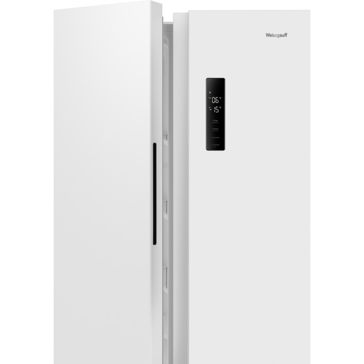 Фото Title Отдельностоящий холодильник с инвертором Weissgauff WSBS 500 Inverter NoFrost White - 20 Фото Alt Отдельностоящий холодильник с инвертором Weissgauff WSBS 500 Inverter NoFrost White - 20