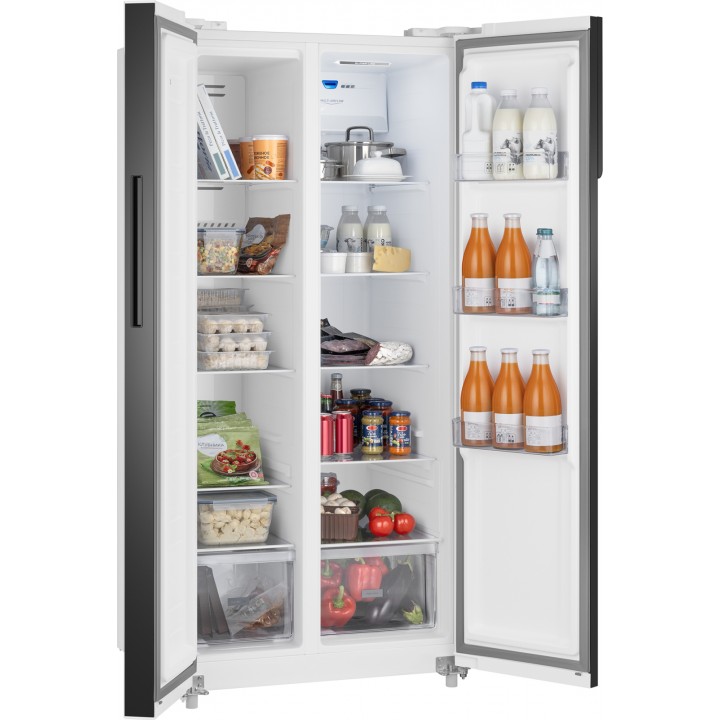 Фото Title Отдельностоящий холодильник с инвертором Weissgauff WSBS 500 Inverter NoFrost White Rock Glass - 16 Фото Alt Отдельностоящий холодильник с инвертором Weissgauff WSBS 500 Inverter NoFrost White Rock Glass - 16